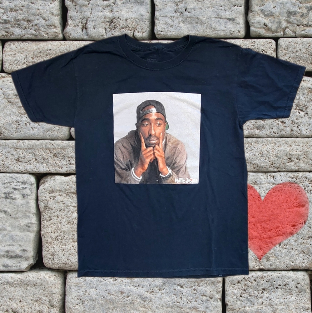 ❤️ Poetic Justice Tupac Shakur Ladie's Size Medium ❤️